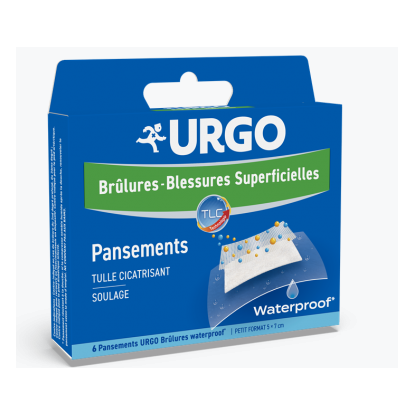 Urgo Brûlures - Blessures superficielles Waterproof