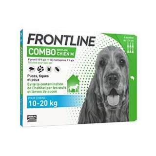 Frontline Combo 10-20kg bte 6 pipettes