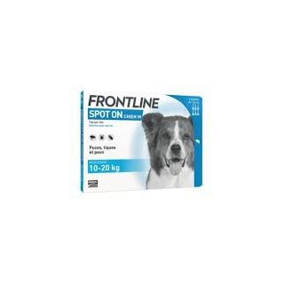 Frontline spot on chien 10-20kg bte 6 pipettes