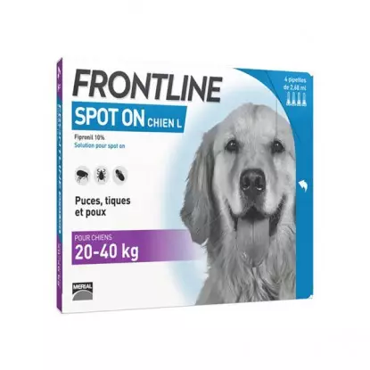 Frontline Combo chien 20-40 kg bte de 6