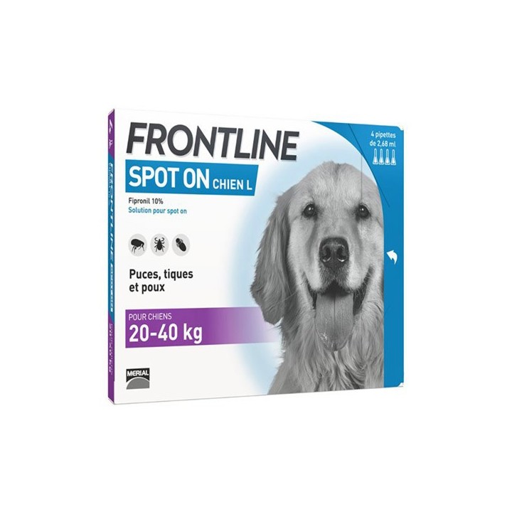 Frontline Combo chien 20-40 kg bte de 6