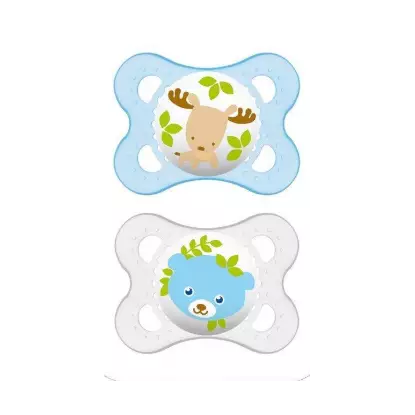 Mam Sucette Décor 0-6mois silicone
