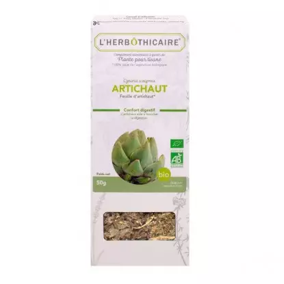 L'herbothicaire tisane artichaut bio 50g