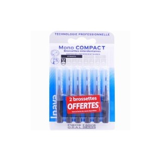 INAVA 4 Brossettes interdentaires + 2 offertes étroits 0.6mm