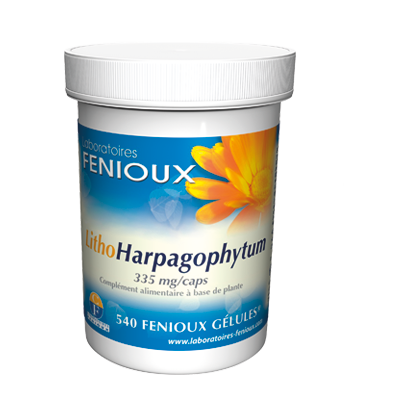 Fenioux LithoHarpagophytum - 540 gélules