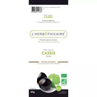L'herbothicaire tisane Cassis 35g
