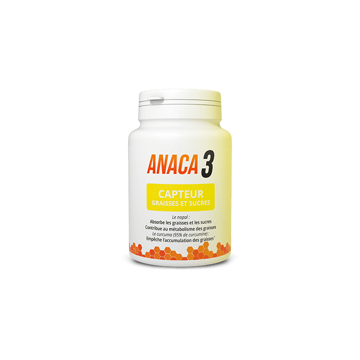 Anaca3 Capteur graisses et sucres 60 gélules
