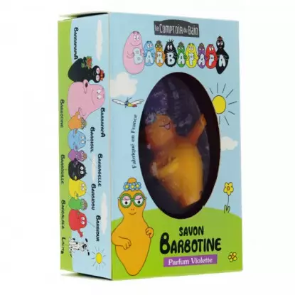 Le comptoir du bain Savon Barbotine violette 94g