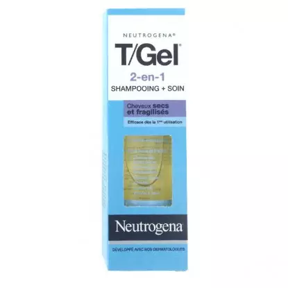 Neutrogena T/GEL shampooing 2en1 cheveux secs 125ml