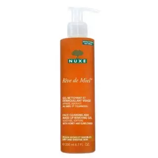 Nuxe Rêve de miel gel nettoyant visage 200ml