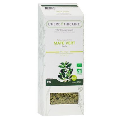 L'herbôthicaire Tisane Maté vert Bio 80g