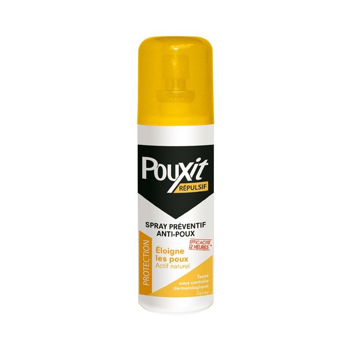 Pouxit spray préventif anti-poux 75ml