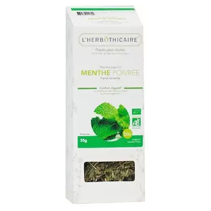 L'herbôthicaire Menthe poivrée Confort digestif 50g