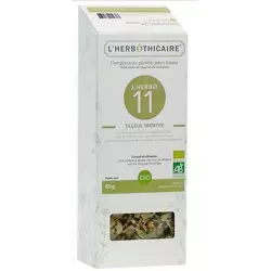 Herbothicaire l'herbo 11 Tilleul Menthe Bio 50g