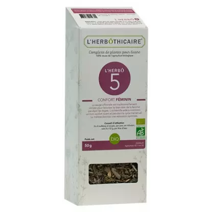 L'herbôthicaire L'herbô 5 confort féminin 50 g