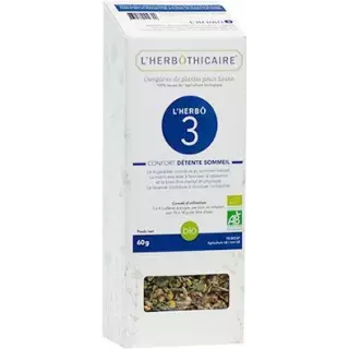 L'herbôthicaire L'herbô 3 Confort détente sommeil 60g