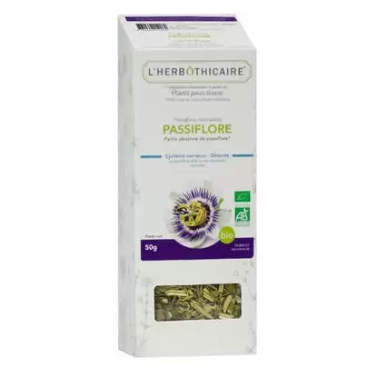 L'herbôthicaire tisane Passiflore Confort Système nerveux 50 g