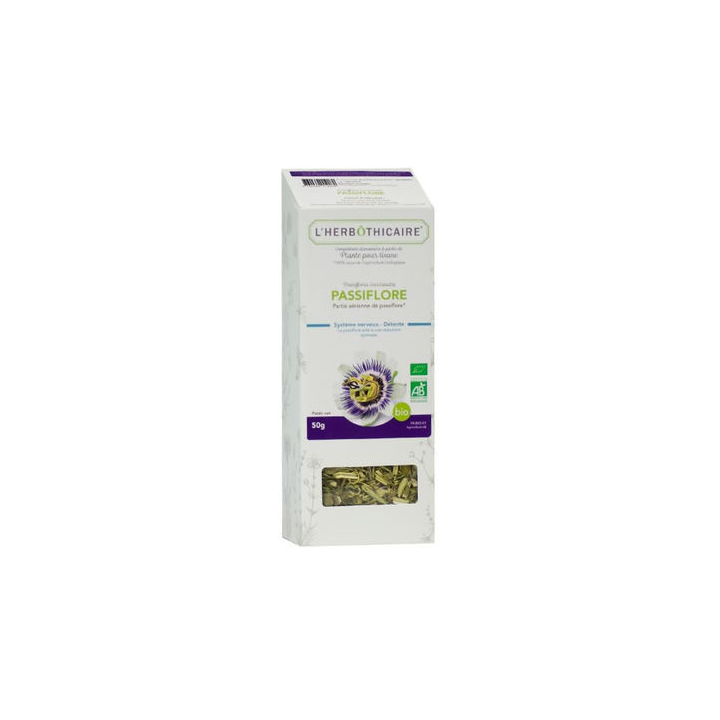 L'herbôthicaire tisane Passiflore Confort Système nerveux 50 g