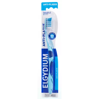Elgydium Brosse à dents Anti-Plaque Souple