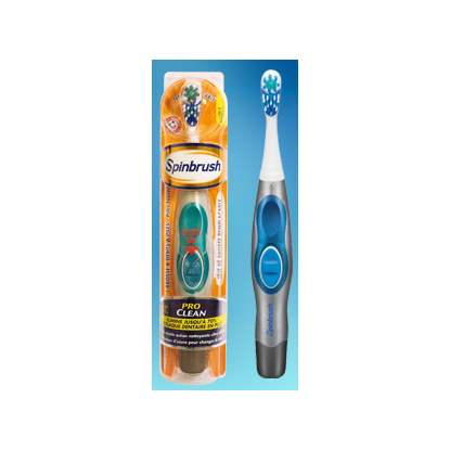 Spinbrush brosse à dents à piles Souple