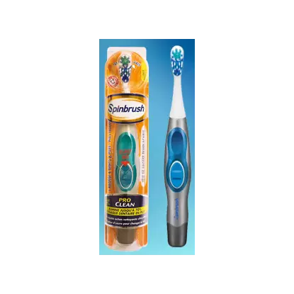 Spinbrush brosse à dents à piles Souple