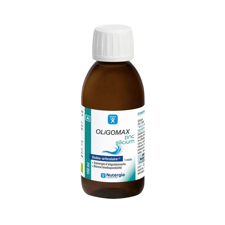 Nutergia Oligomax Zinc Silicium - 150ml
