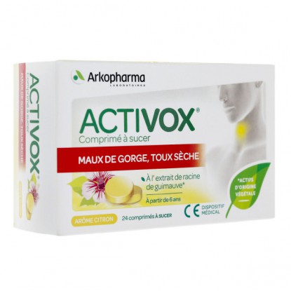 Arkopharma Activox 24 comprimés à sucer
