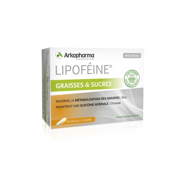 Arkopharma Lipoféine 60 gélules
