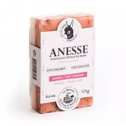Savon au lait d'Anesse Jasmin 125g