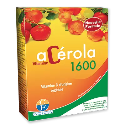 Fenioux Acérolé 1600 3 tubes de 14 comprimés