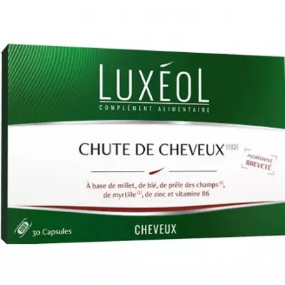 LUXEOL Chute de cheveux 30 capsules