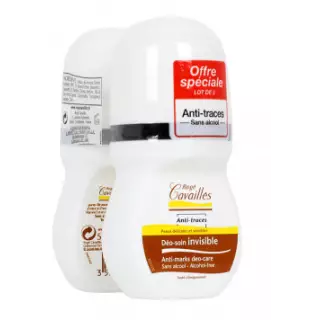 Rogé Cavaillès Déo-soin invisible anti-traces lot de 2 x 50 ml