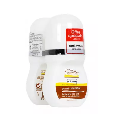 Rogé Cavaillès Déo-soin invisible anti-traces lot de 2 x 50 ml