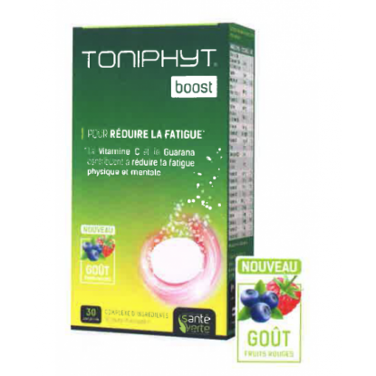 Santé Verte Toniphyt Boost fruits rouges - 30 comprimés