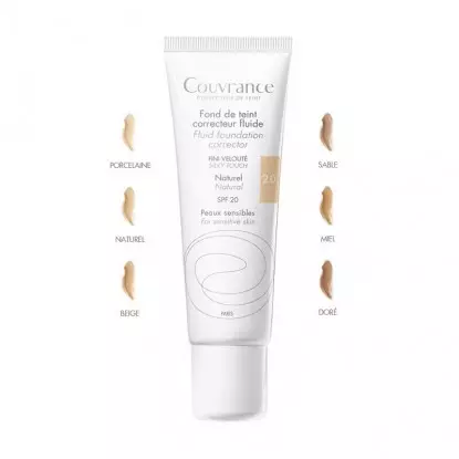 Avène Couvrance Fond de teint correcteur fluide SPF20 2.0 Naturel - 30ml