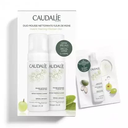 Caudalie Fleur de Vigne Duo mousse nettoyante - 2x150ml