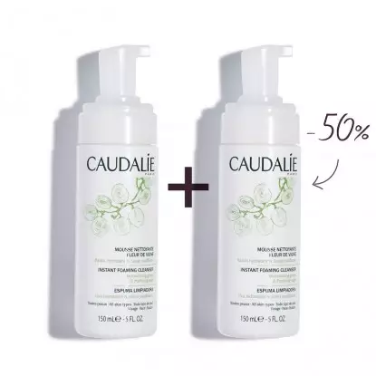 Caudalie Fleur de Vigne Duo mousse nettoyante - 2x150ml
