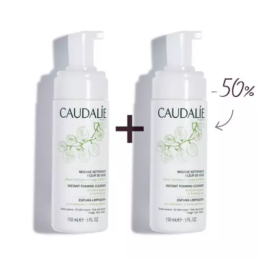 Caudalie Fleur de Vigne Duo mousse nettoyante - 2x150ml