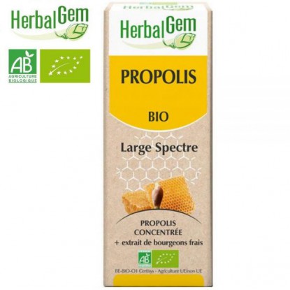 HerbalGem Propolis Bio gouttes - 15ml