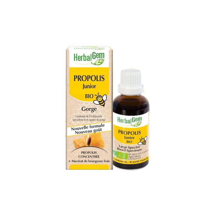 HerbalGem Propolis Junior Bio gouttes - 15ml