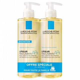 La Roche Posay Lipikar cleansing oil 2x400ml