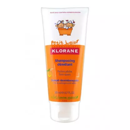 Klorane Petit junior shampooing démêlant pêche 200 ml