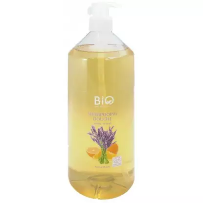 Gravier shampooing douche orange lavande bio 1L