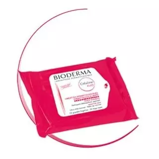 Bioderma Crealine H2O lingettes nettoyantes et démaquillantes
