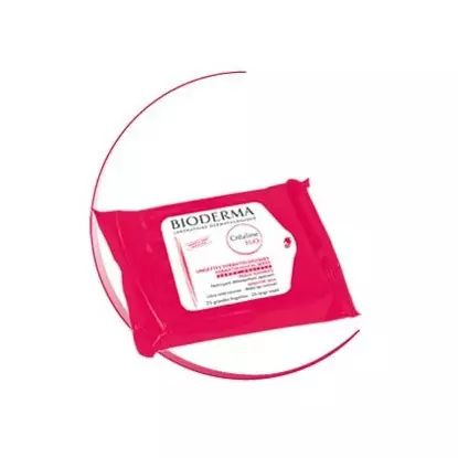 Bioderma Crealine H2O lingettes nettoyantes et démaquillantes