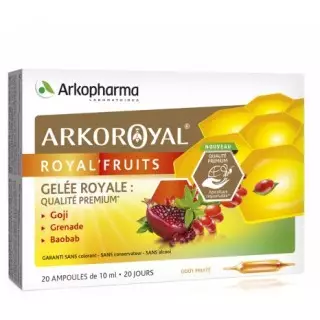Arkopharma ArkoRoyal royal'fruits - 20 ampoules