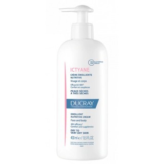 Ducray Ictyane crème émolliente nutritive visage & corps - 400ml