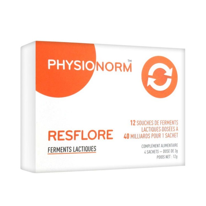 Immubio Physionorm resflore - 4 sachets