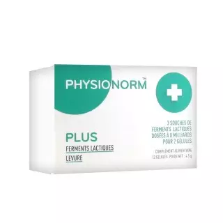 Immubio Physionorm Plus - 12 gélules