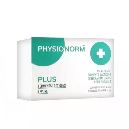 Immubio Physionorm Plus - 12 gélules